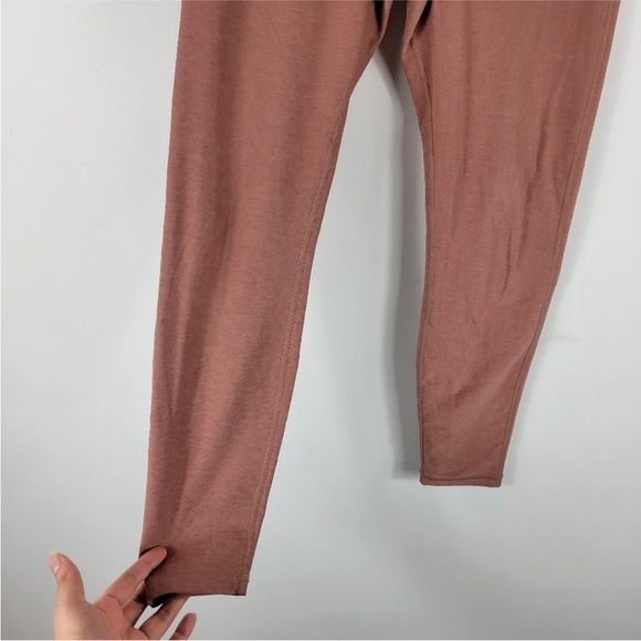 Vuori Vibe Elevation High Waist Drawstring Ankle Leggings Dusty Rose Mauve Sz M - Picture 8 of 14